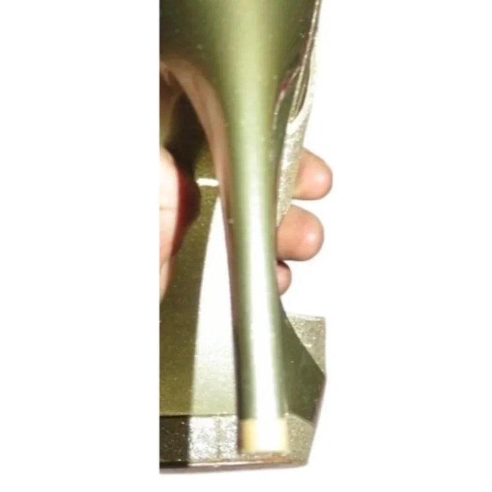 PELLE MODA Gleam Gold Glitter Slingback Pumps Heels size 8.5 Sexy Stilettos